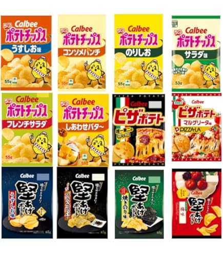 Amazon.co.jp: じゃがりこ24個セット サラダ チーズ じゃがバター